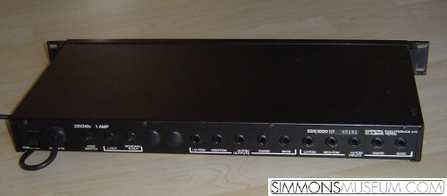 SIMMONS SDS-1000M ドラム音源モジュール シモンズ DRUM SOUND MODULE ...