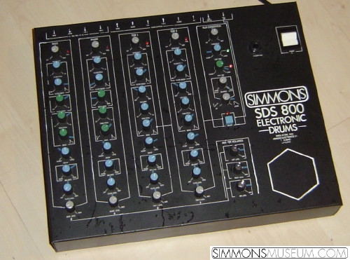 Simmons Electronic Drums - The Virtual Museum- Brains - SDS 800